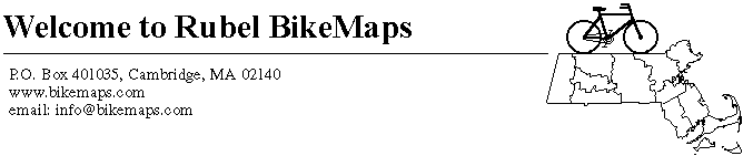 Bicycle Maps with Bed & Breakfast Inns by Rubel BikeMaps